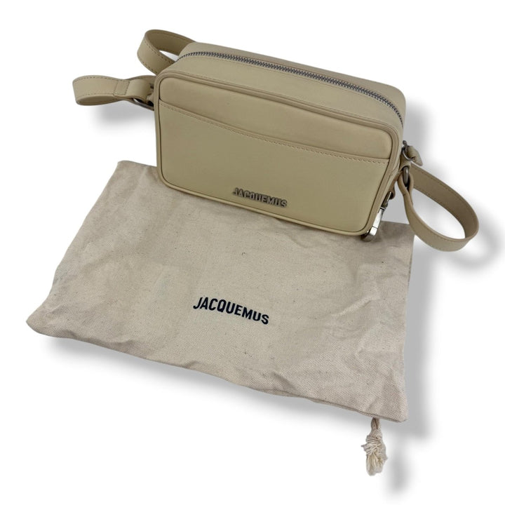Jacquemus Le Baneto Cream Crossbody Handbag - Lux Central