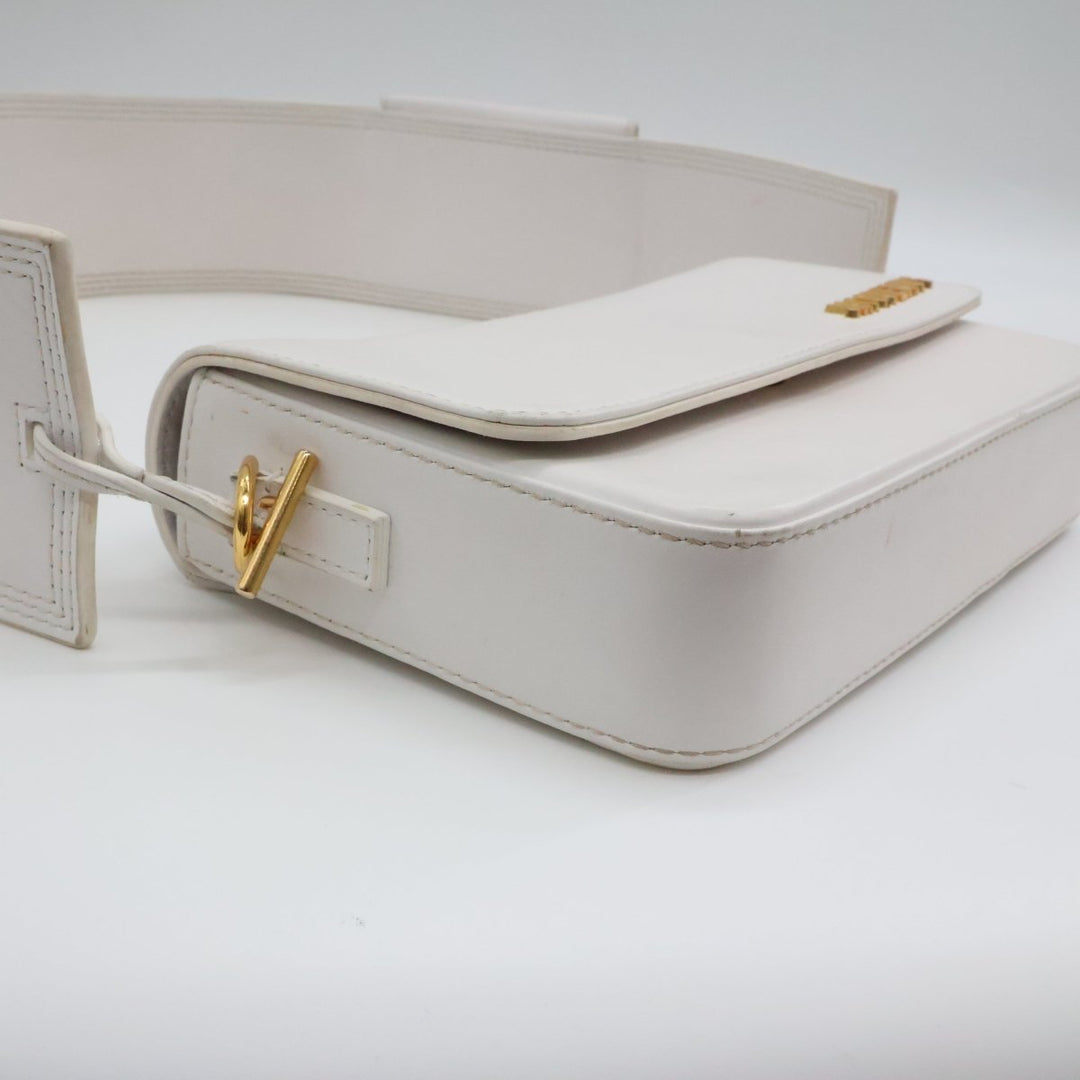 Jacquemus Le Carinu White Handbag - Lux Central