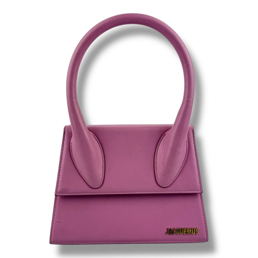 Jacquemus Le Chiquito Le Grand Pink Moyen Crossbody Handbag - Lux Central