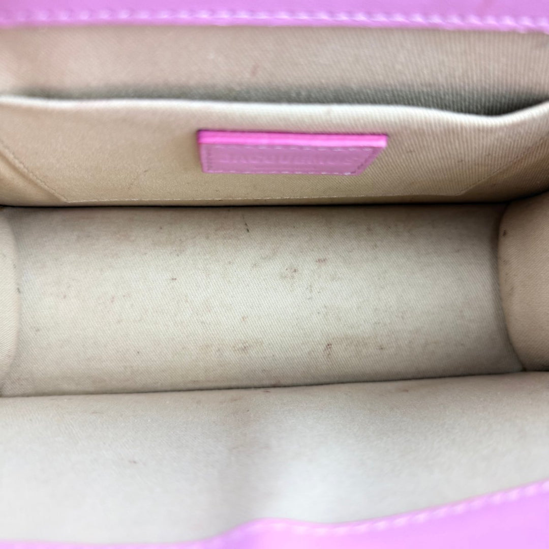 Jacquemus Le Chiquito Le Grand Pink Moyen Crossbody Handbag - Lux Central