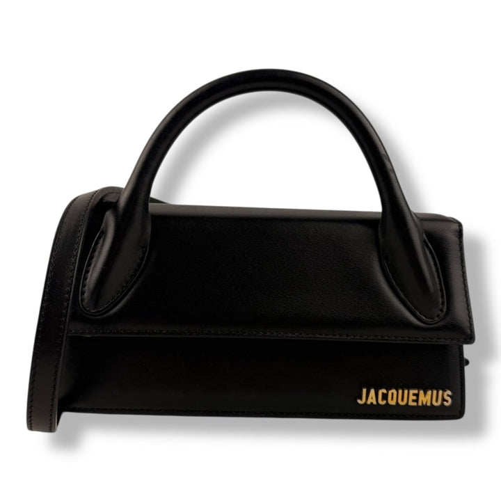 Jacquemus Le Chiquito Long Black Crossbody Handbag - Lux Central