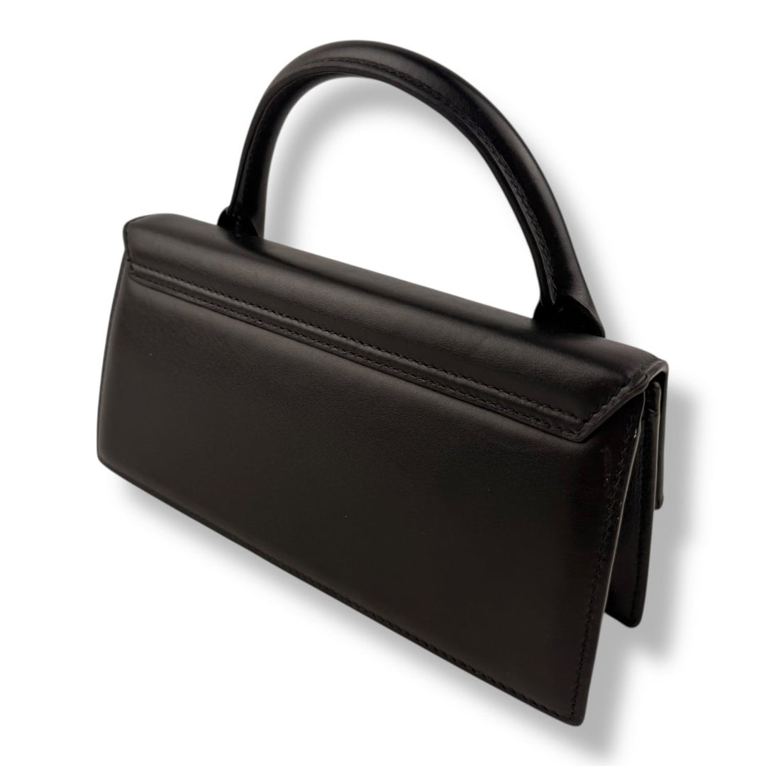 Jacquemus Le Chiquito Long Black Crossbody Handbag - Lux Central
