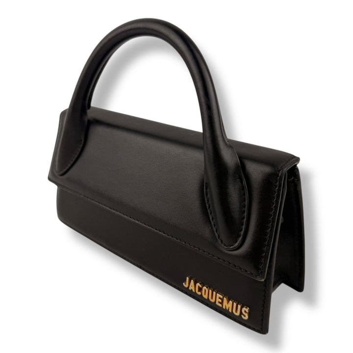 Jacquemus Le Chiquito Long Black Crossbody Handbag - Lux Central