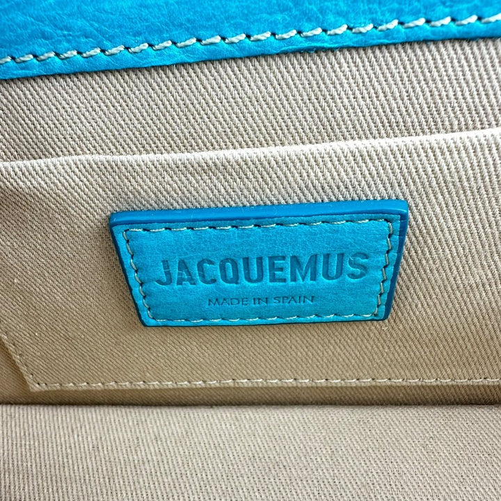 Jacquemus Le Chiquito Long Blue Crossbody Handbag - Lux Central