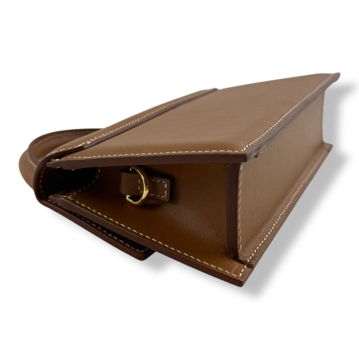 Jacquemus Le Chiquito Long Brown Crossbody Handbag - Lux Central