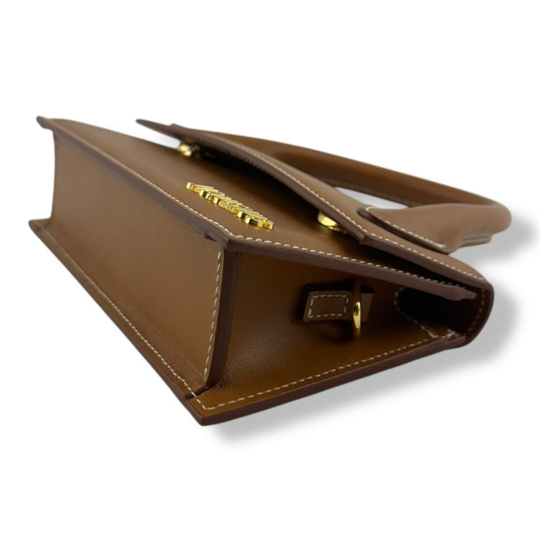 Jacquemus Le Chiquito Long Brown Crossbody Handbag - Lux Central