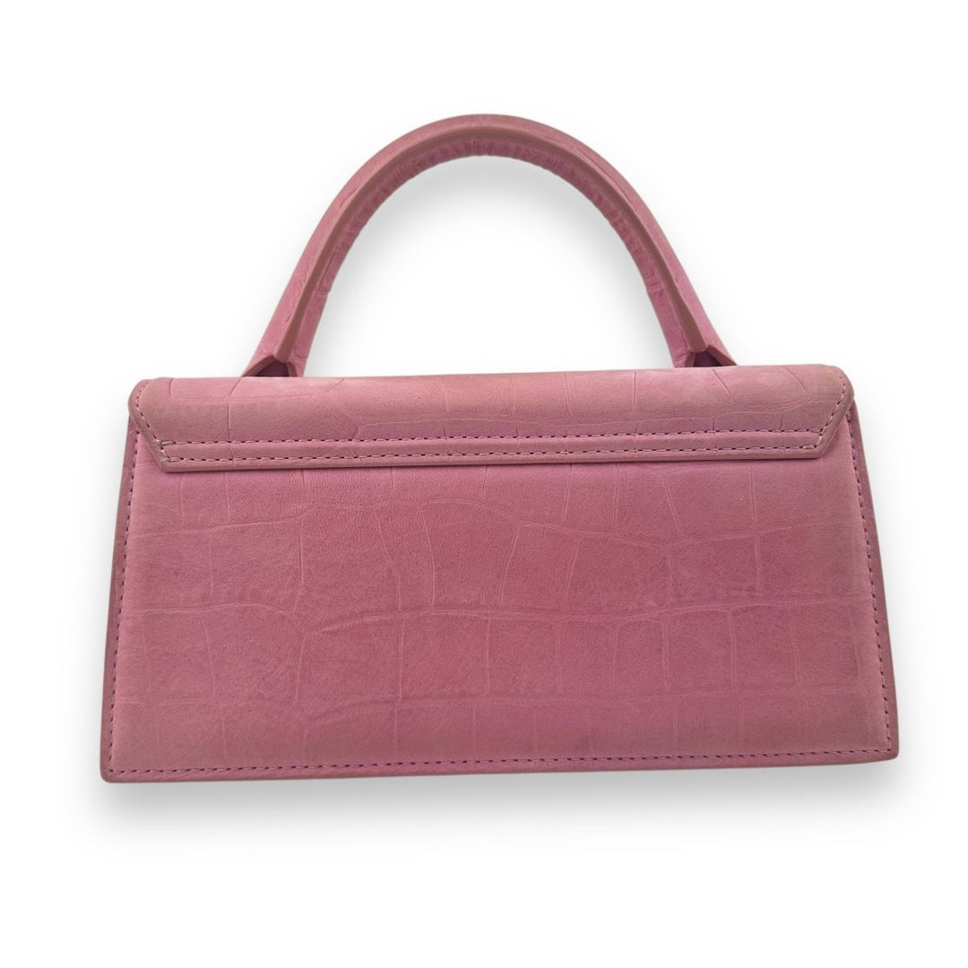 Jacquemus Le Chiquito Long Pink Crossbody Handbag - Lux Central