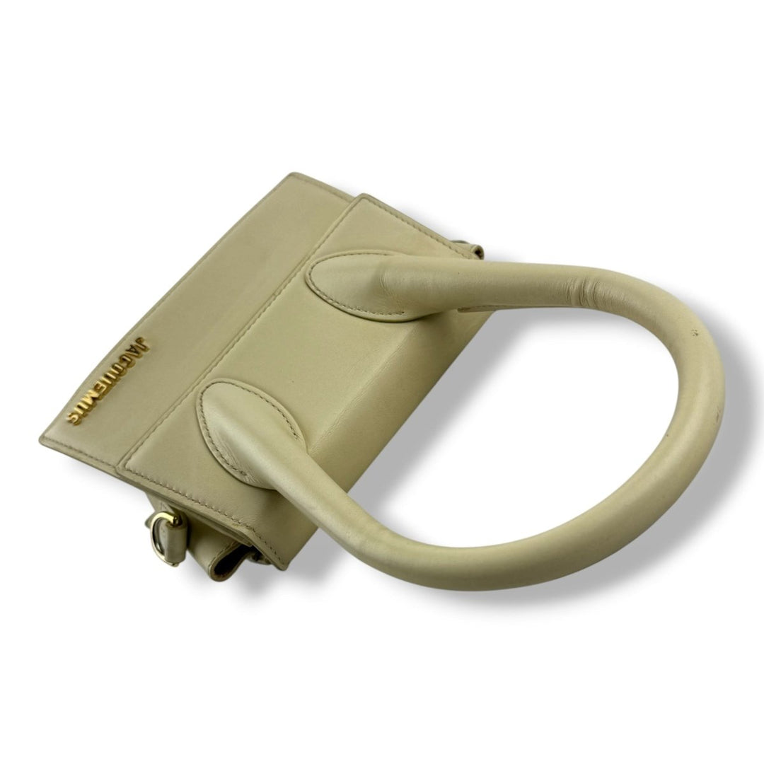 Jacquemus Le Chiquito Medium Beige Moyen Crossbody Handbag - Lux Central