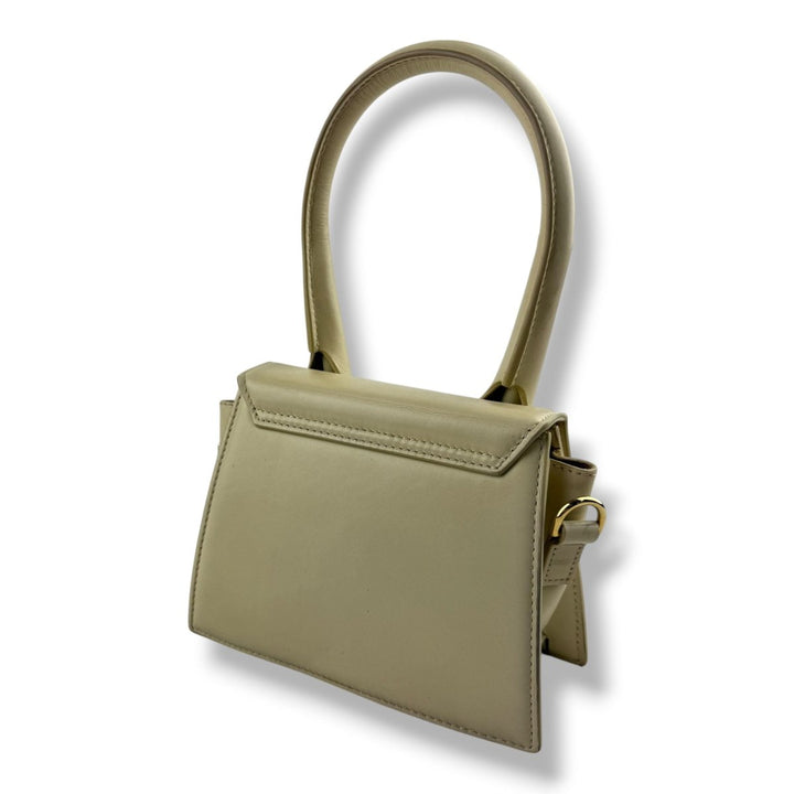 Jacquemus Le Chiquito Medium Beige Moyen Crossbody Handbag - Lux Central