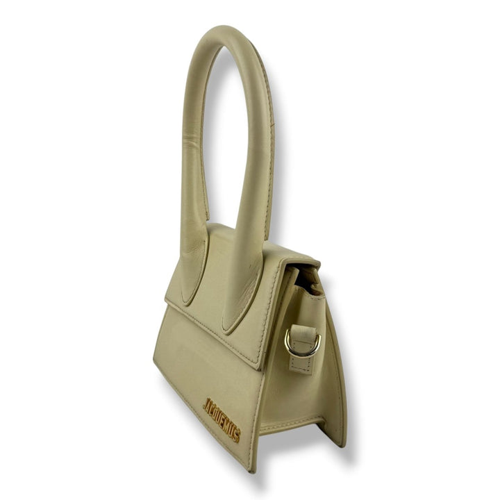 Jacquemus Le Chiquito Medium Beige Moyen Crossbody Handbag - Lux Central