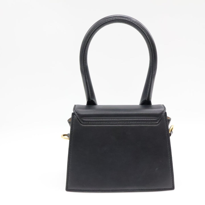 Jacquemus Le Chiquito Medium Black Moyen Crossbody Handbag - Lux Central