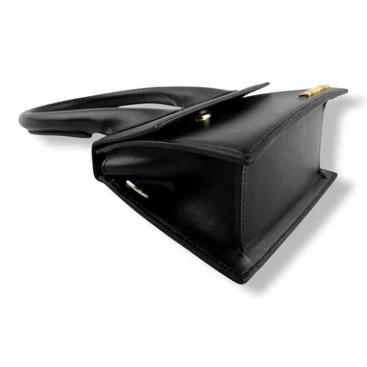 Jacquemus Le Chiquito Medium Black Moyen Crossbody Handbag - Lux Central
