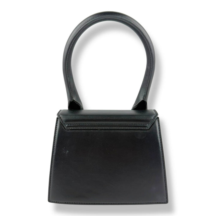 Jacquemus Le Chiquito Medium Black Moyen Crossbody Handbag - Lux Central