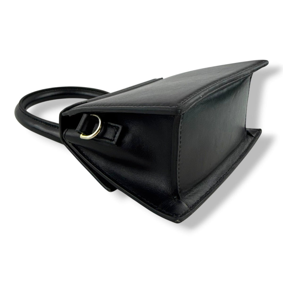 Jacquemus Le Chiquito Medium Black Moyen Crossbody Handbag - Lux Central