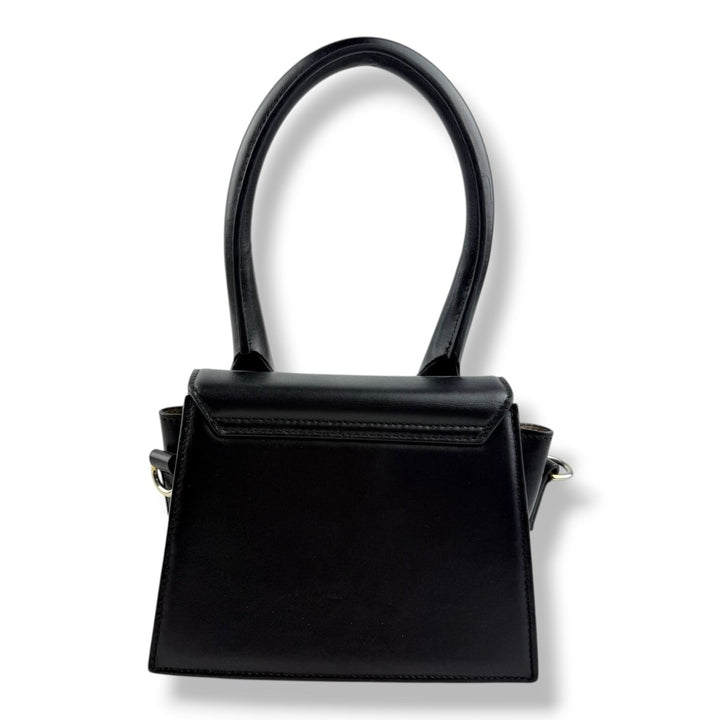 Jacquemus Le Chiquito Medium Black Moyen Crossbody Handbag - Lux Central