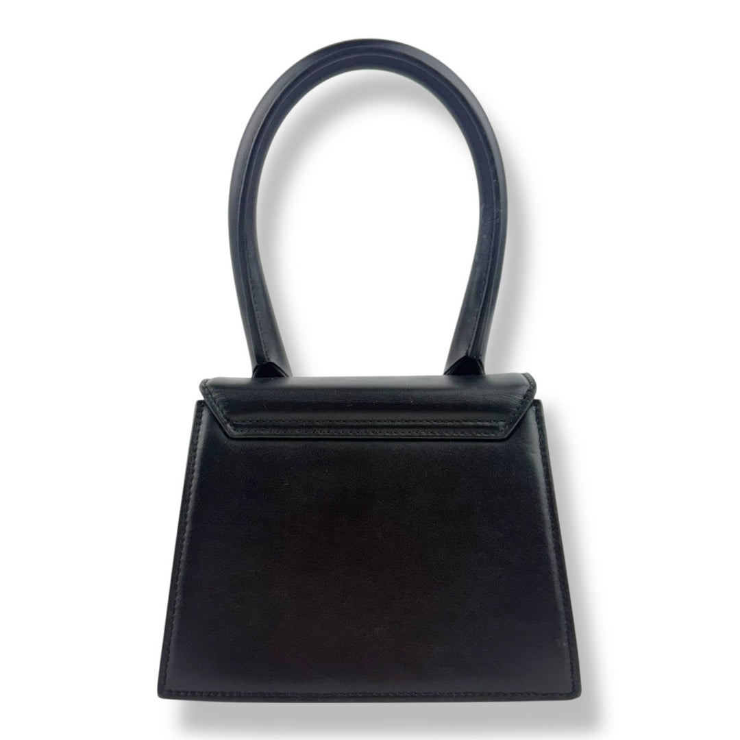 Jacquemus Le Chiquito Medium Black Moyen Crossbody Handbag - Lux Central