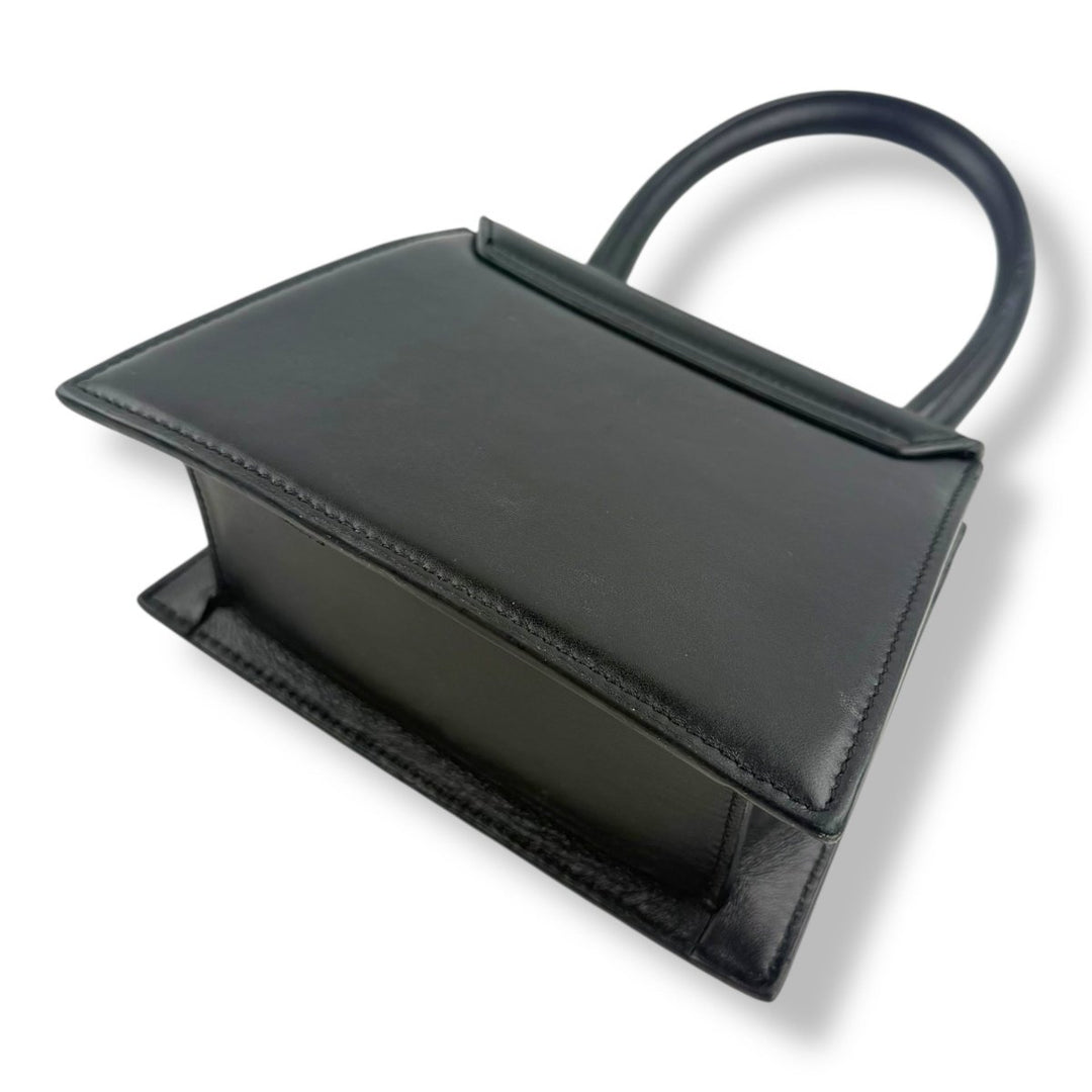 Jacquemus Le Chiquito Medium Black Moyen Crossbody Handbag - Lux Central