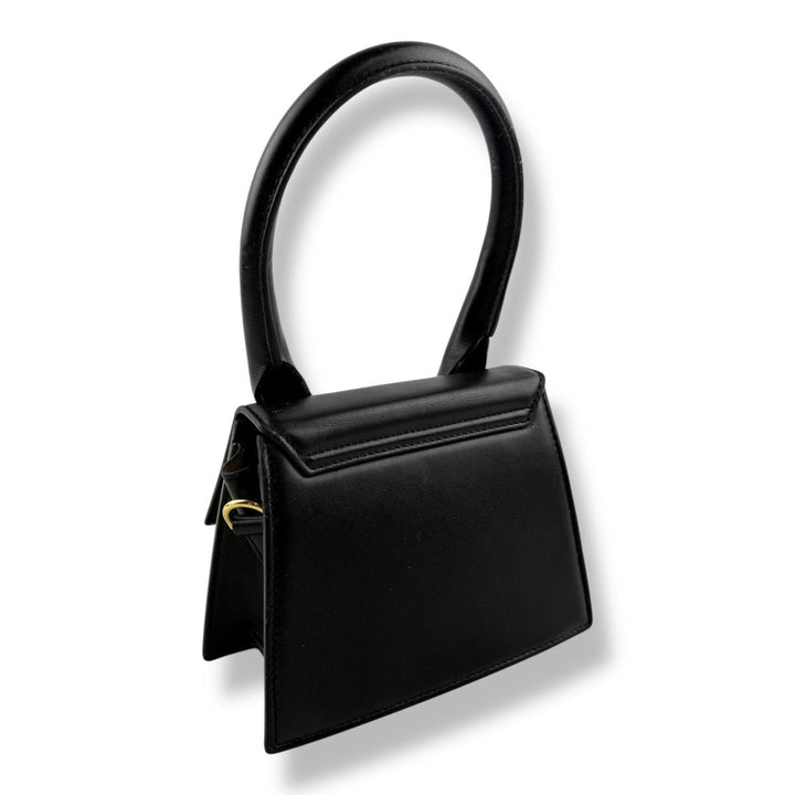 Jacquemus Le Chiquito Medium Black Moyen Crossbody Handbag - Lux Central