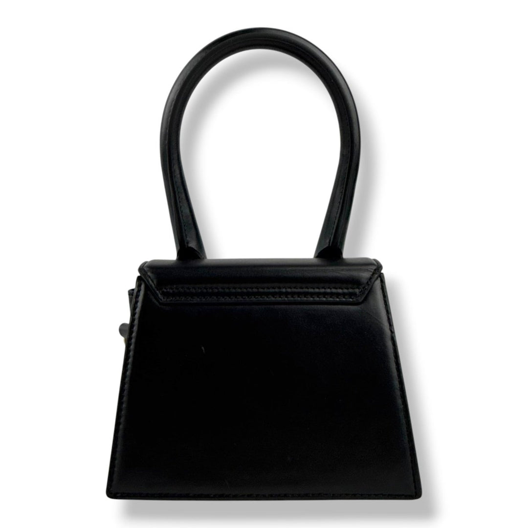 Jacquemus Le Chiquito Medium Black Moyen Crossbody Handbag - Lux Central