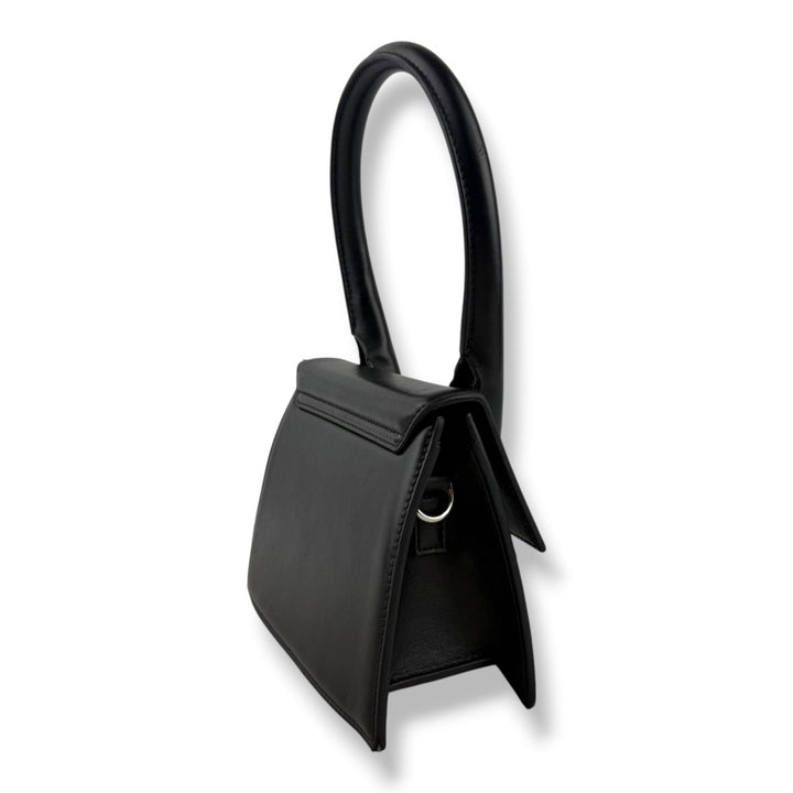 Jacquemus Le Chiquito Medium Black Moyen Crossbody Handbag - Lux Central