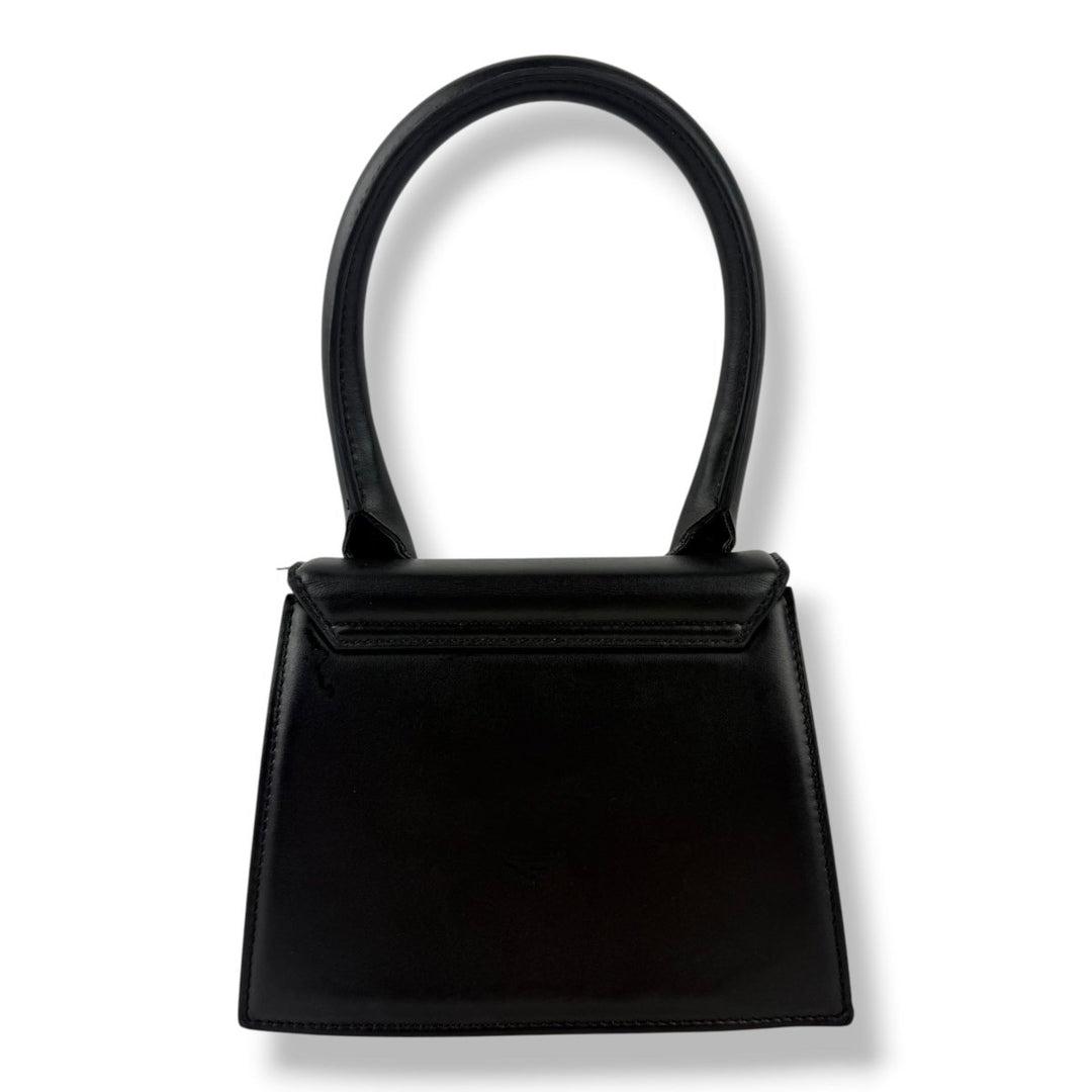 Jacquemus Le Chiquito Medium Black Moyen Crossbody Handbag - Lux Central