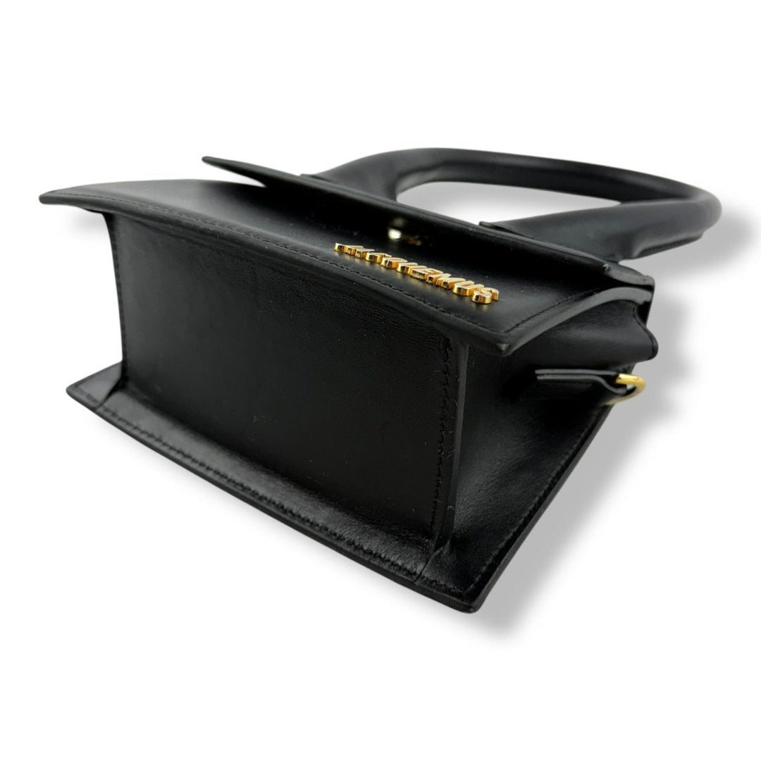 Jacquemus Le Chiquito Medium Black Moyen Crossbody Handbag - Lux Central