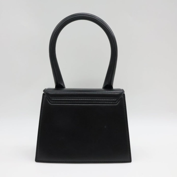 Jacquemus Le Chiquito Medium Black Moyen Crossbody Handbag - Lux Central