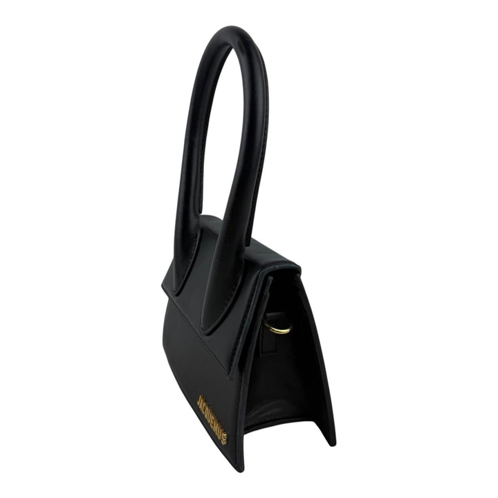 Jacquemus Le Chiquito Medium Black Moyen Crossbody Handbag - Lux Central