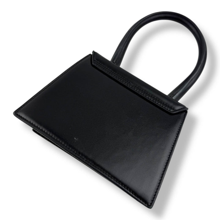 Jacquemus Le Chiquito Medium Black Moyen Crossbody Handbag - Lux Central