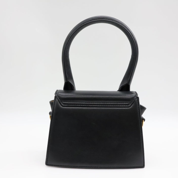 Jacquemus Le Chiquito Medium Black Moyen Crossbody Handbag - Lux Central