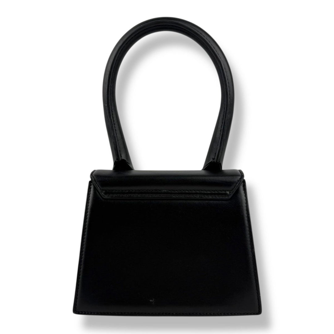 Jacquemus Le Chiquito Medium Black Moyen Crossbody Handbag - Lux Central