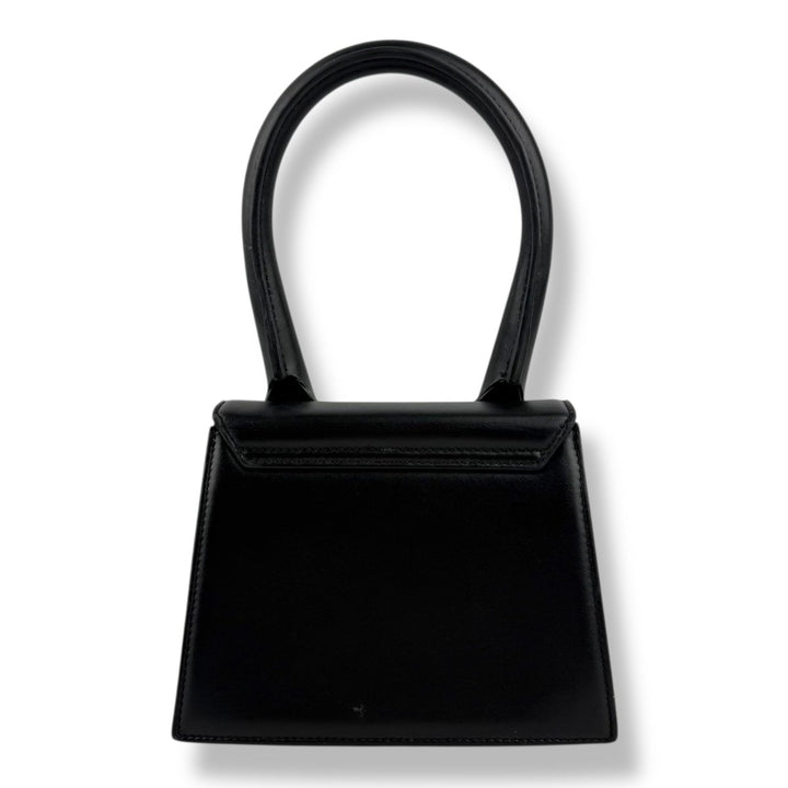Jacquemus Le Chiquito Medium Black Moyen Crossbody Handbag - Lux Central