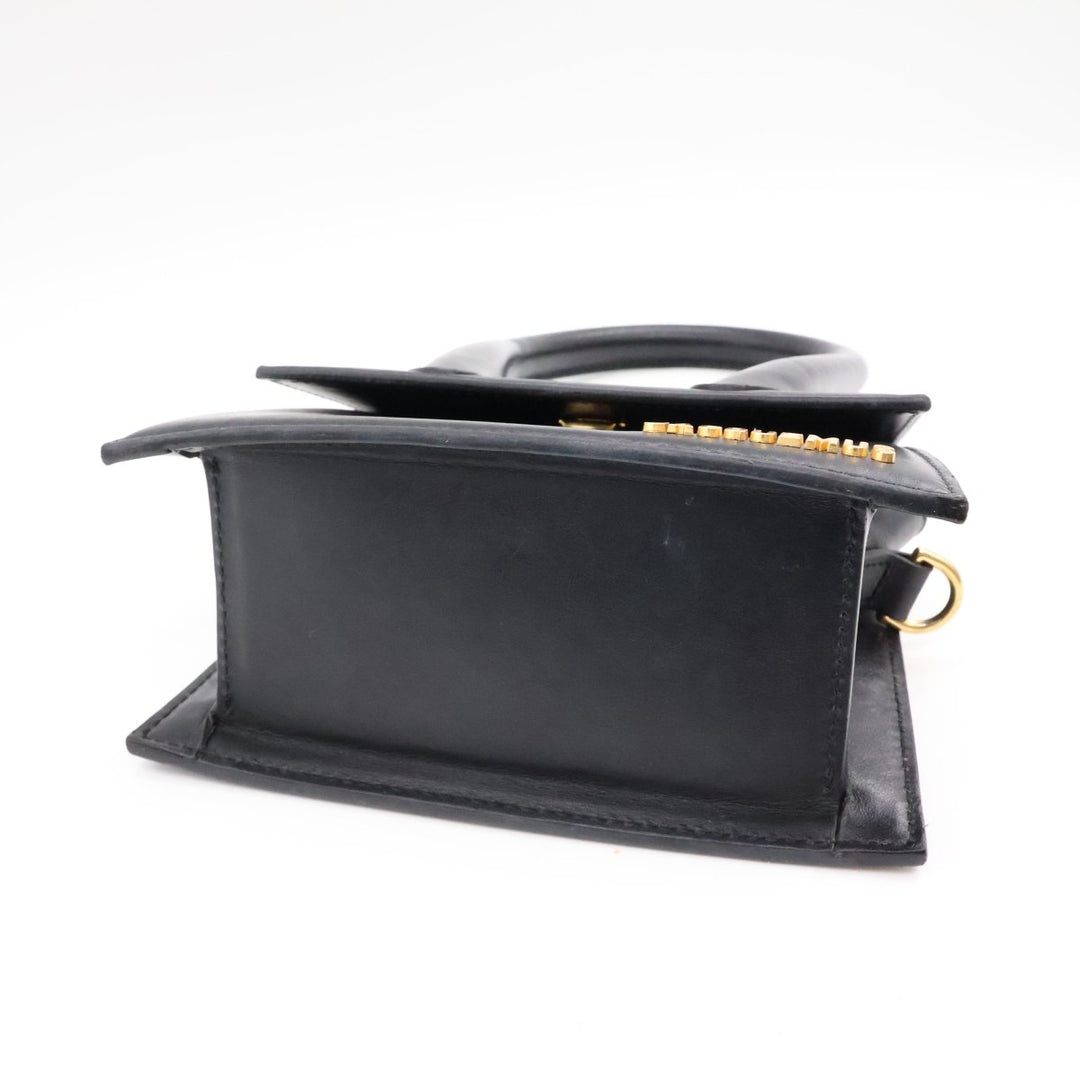 Jacquemus Le Chiquito Medium Black Moyen Crossbody Handbag - Lux Central