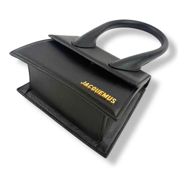 Jacquemus Le Chiquito Medium Black Moyen Crossbody Handbag - Lux Central