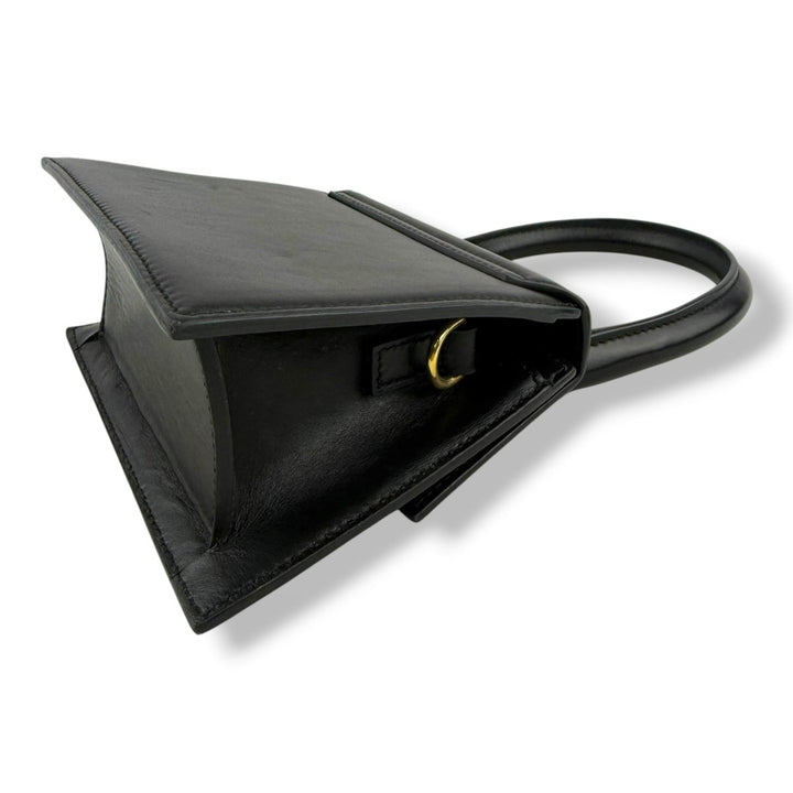 Jacquemus Le Chiquito Medium Black Moyen Crossbody Handbag - Lux Central