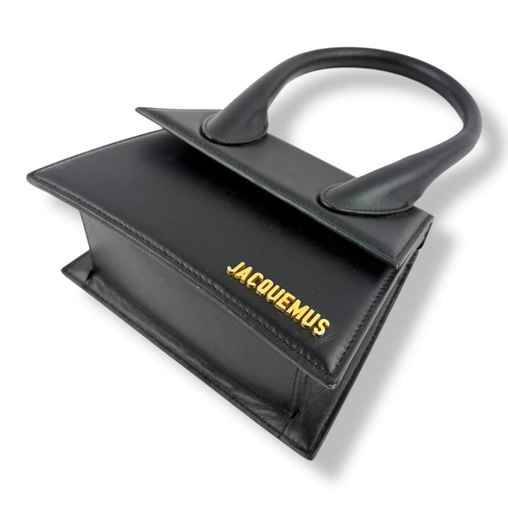 Jacquemus Le Chiquito Medium Black Moyen Crossbody Handbag - Lux Central