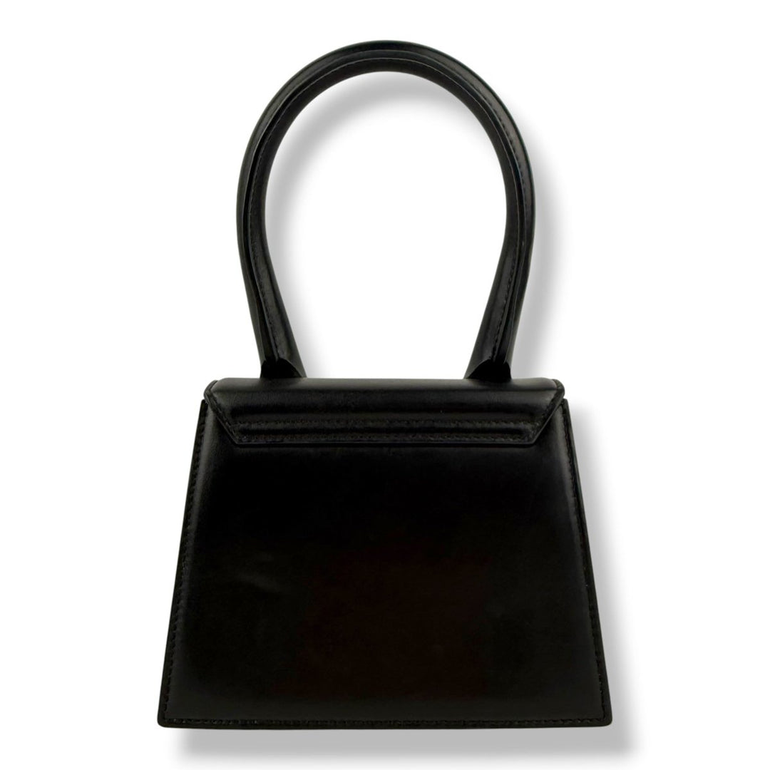 Jacquemus Le Chiquito Medium Black Moyen Crossbody Handbag - Lux Central