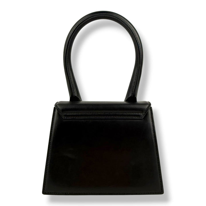 Jacquemus Le Chiquito Medium Black Moyen Crossbody Handbag - Lux Central