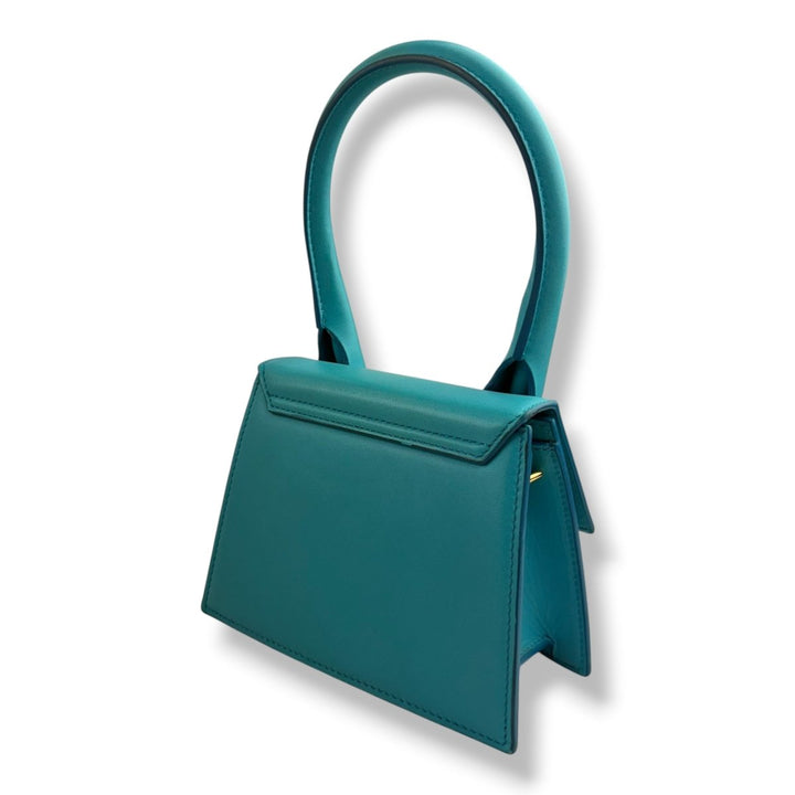Jacquemus Le Chiquito Medium Blue Moyen Crossbody Handbag - Lux Central