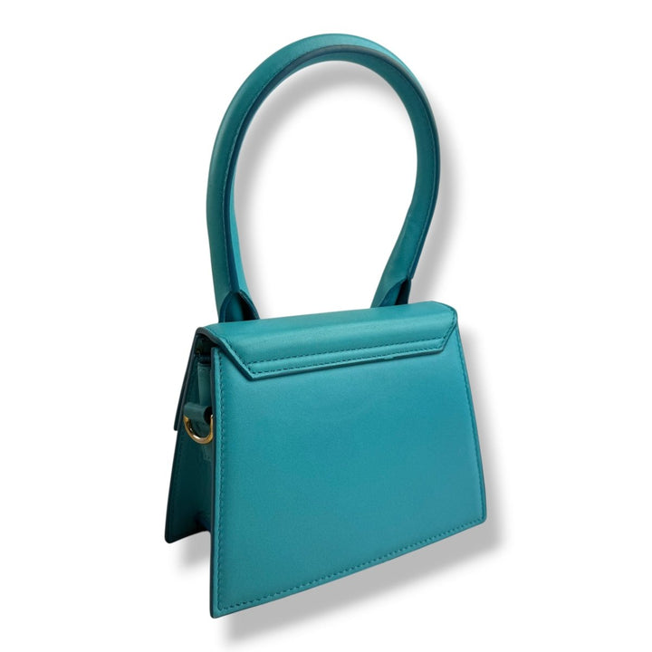 Jacquemus Le Chiquito Medium Blue Moyen Crossbody Handbag - Lux Central