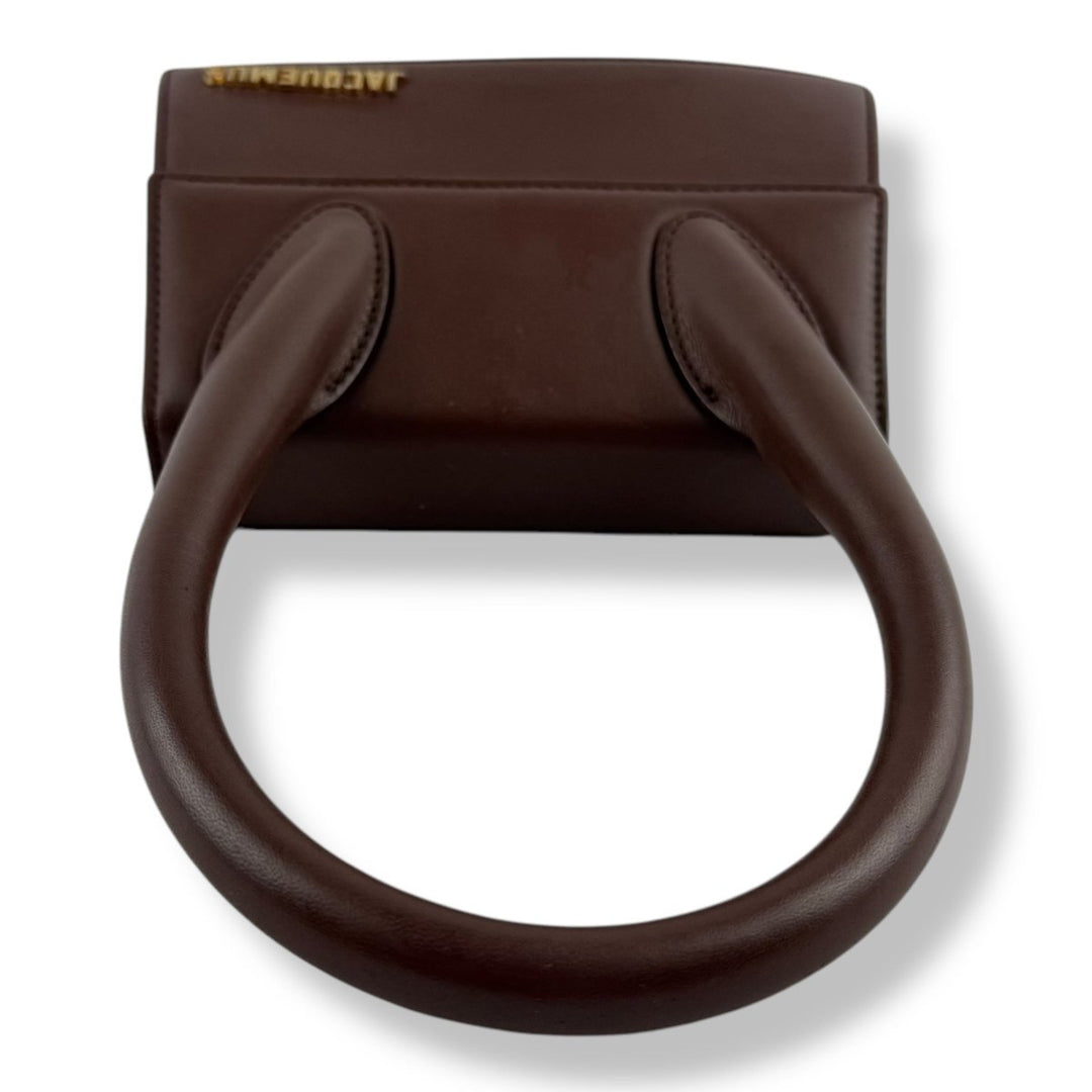 Jacquemus Le Chiquito Medium Brown Moyen Crossbody Handbag - Lux Central