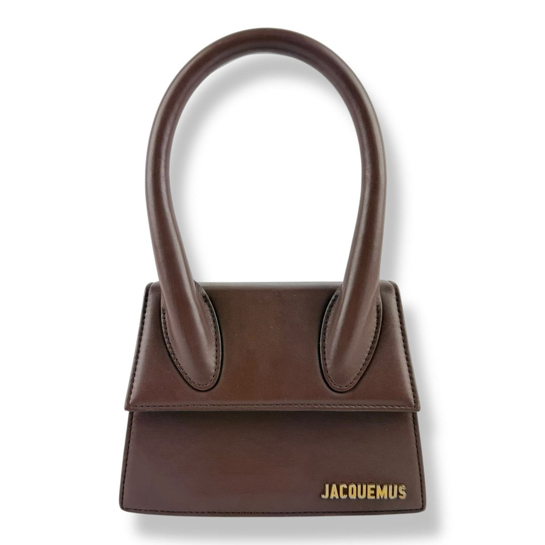 Jacquemus Le Chiquito Medium Brown Moyen Crossbody Handbag - Lux Central