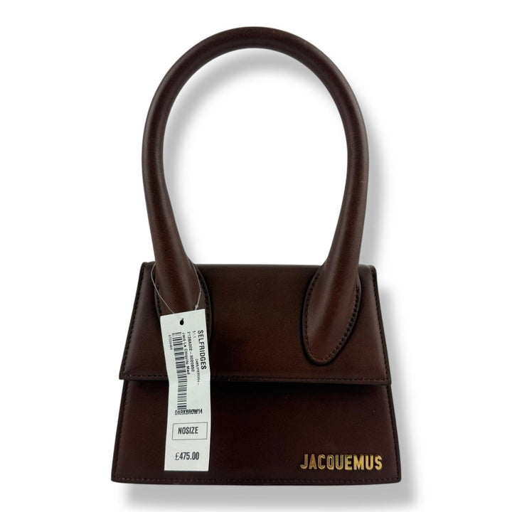 Jacquemus Le Chiquito Medium Brown Moyen Crossbody Handbag - Lux Central