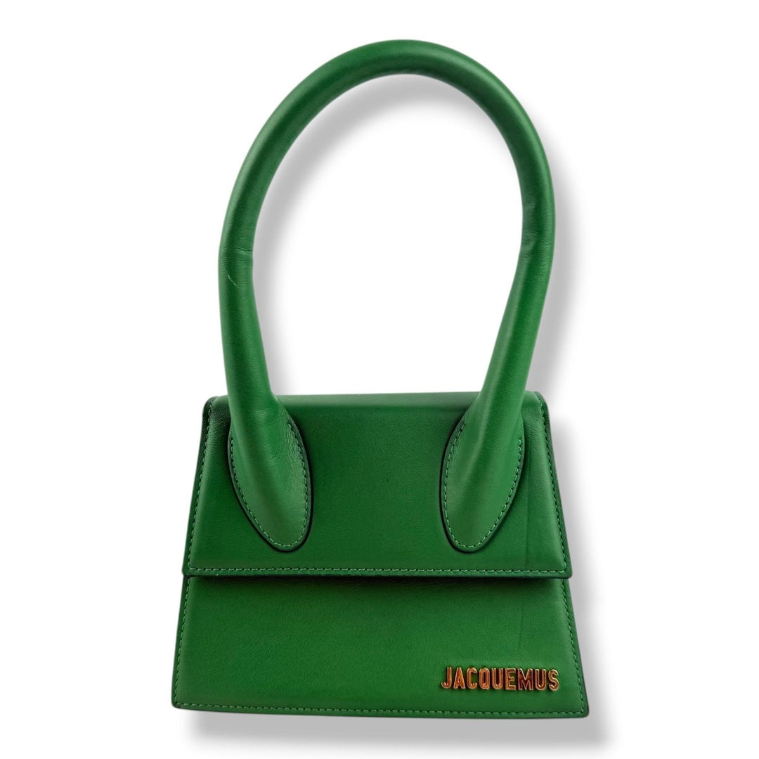 Jacquemus Le Chiquito Medium Green Moyen Crossbody Handbag - Lux Central