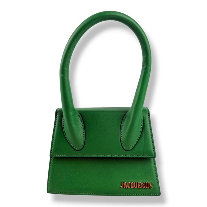 Jacquemus Le Chiquito Medium Green Moyen Crossbody Handbag - Lux Central