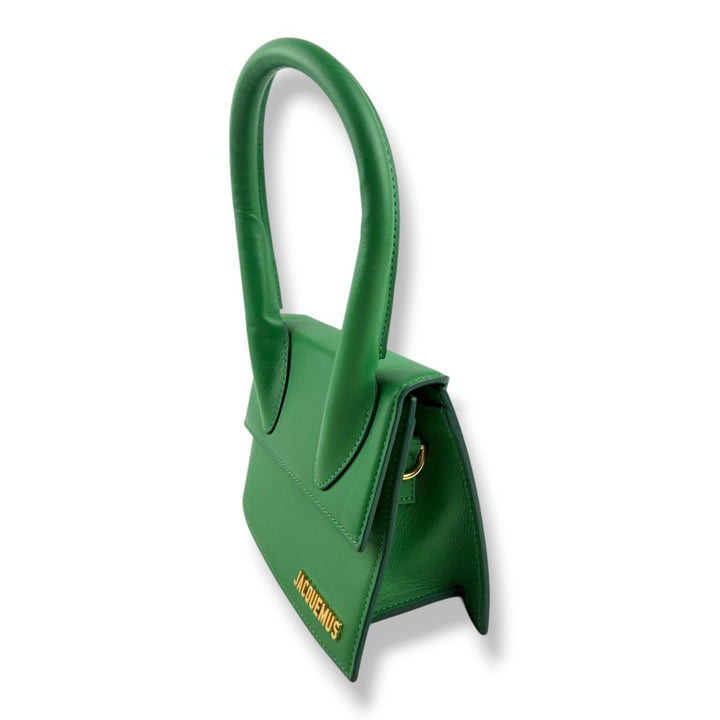 Jacquemus Le Chiquito Medium Green Moyen Crossbody Handbag - Lux Central