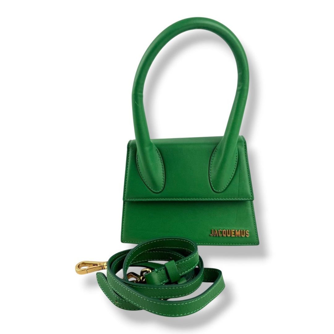 Jacquemus Le Chiquito Medium Green Moyen Crossbody Handbag - Lux Central