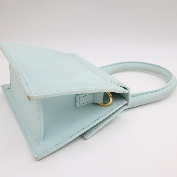 Jacquemus Le Chiquito Medium Light Blue Moyen Crossbody Handbag - Lux Central