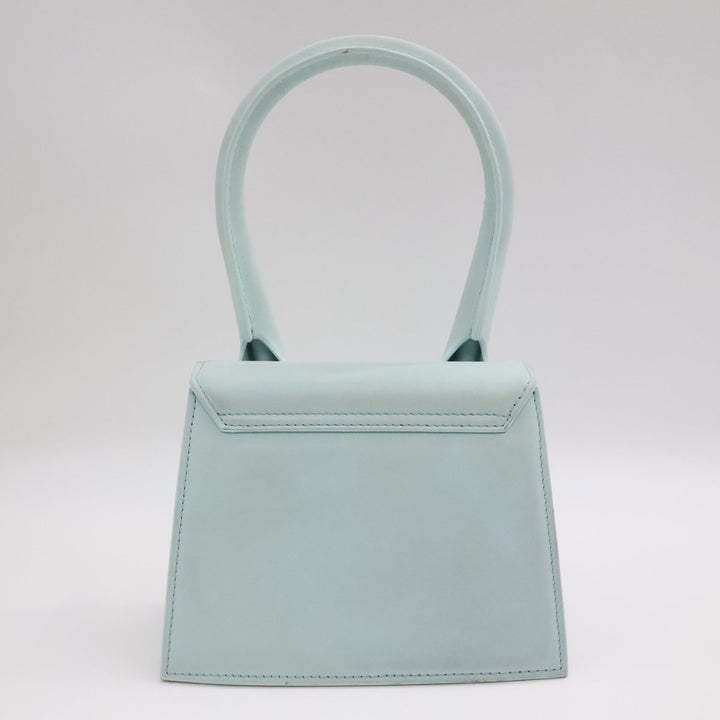 Jacquemus Le Chiquito Medium Light Blue Moyen Crossbody Handbag - Lux Central