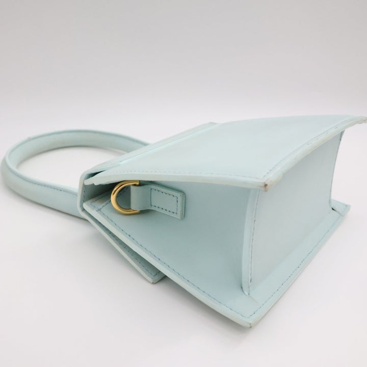 Jacquemus Le Chiquito Medium Light Blue Moyen Crossbody Handbag - Lux Central